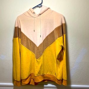 Roxy velour pullover hoodie